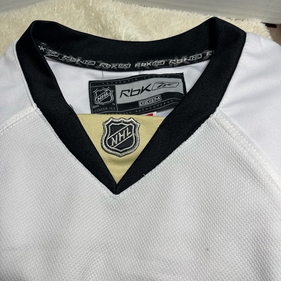 Reebok Black and White Jerseys Classic Pittsburgh Penguins Style - Picture 2 of 16